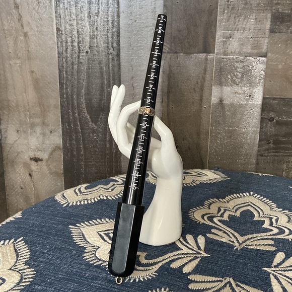 Gorgeous topaz marcasite ring size 9 sterling silver 925 sparkly bling vacation - Picture 10 of 12